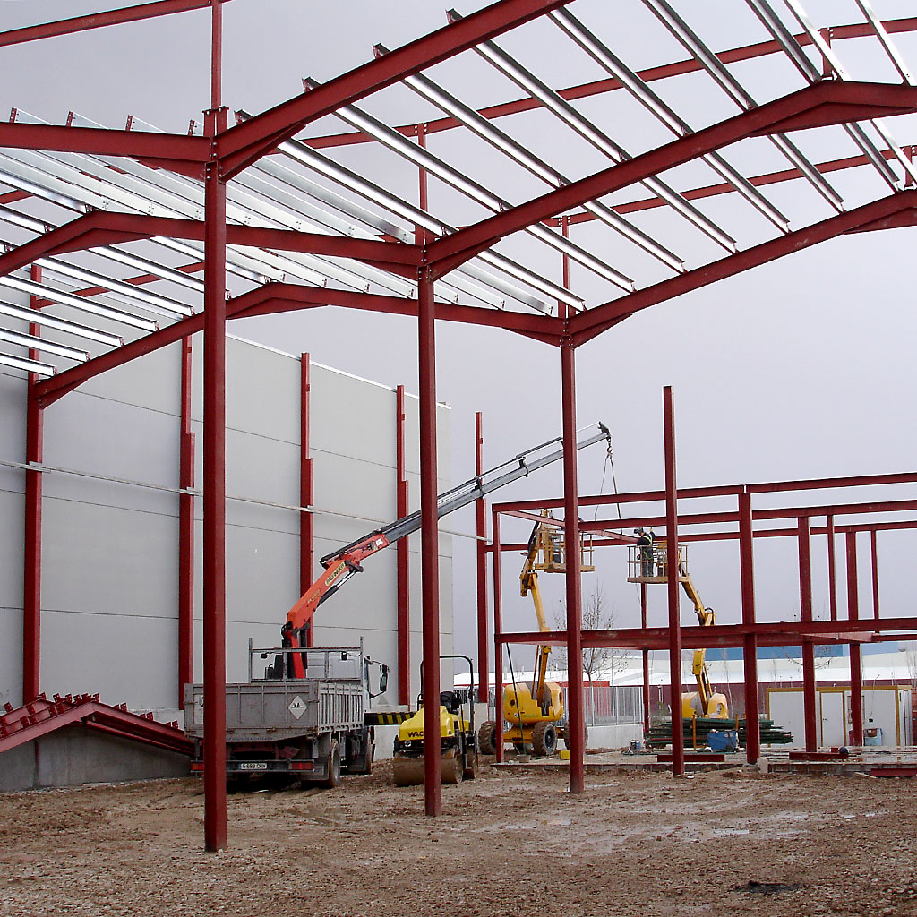 infraestructura estructuras metálicas comerciales